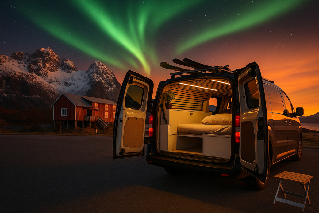 Northern Lights in Lofoten