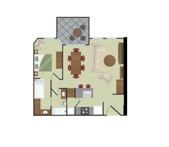 Apartment layout