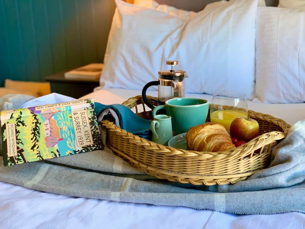 Breakfast in bed
