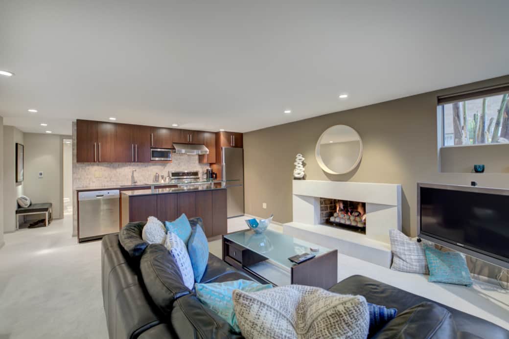 Spacious Main Living and Kitchen Area