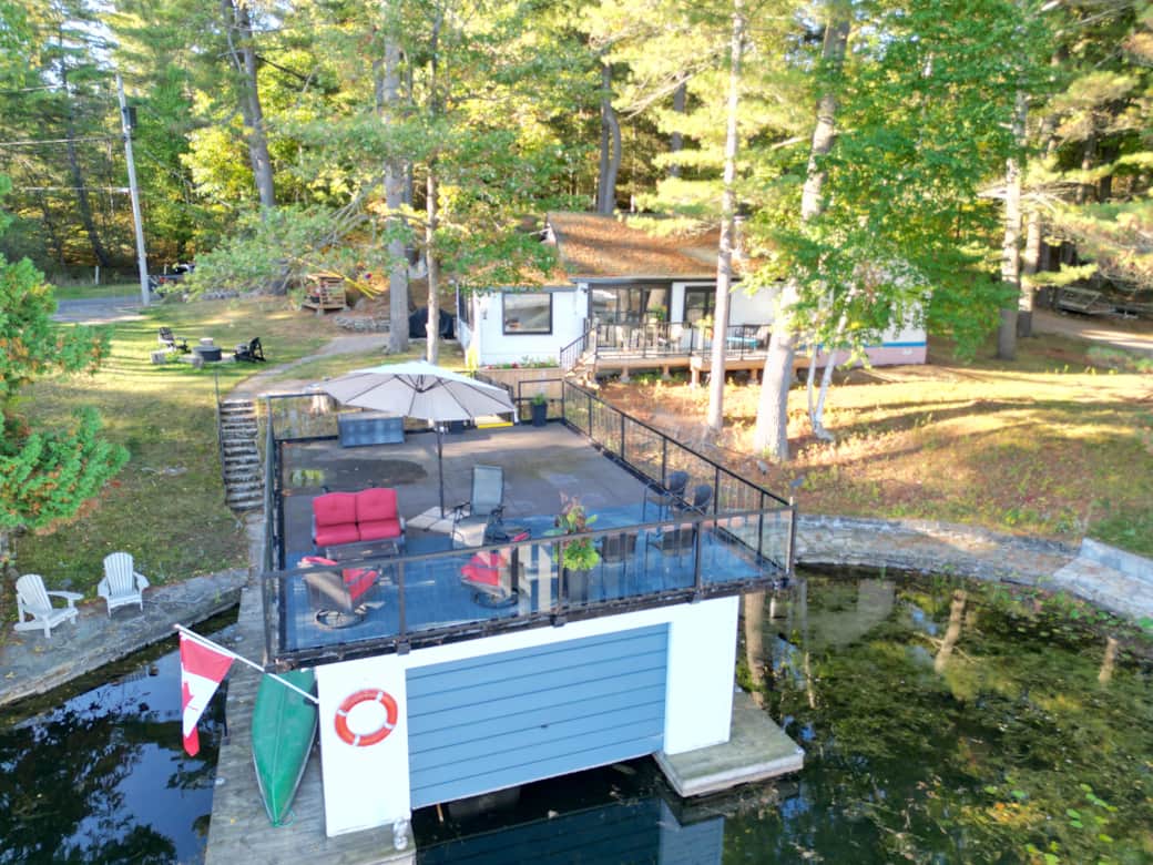 boathouse deck