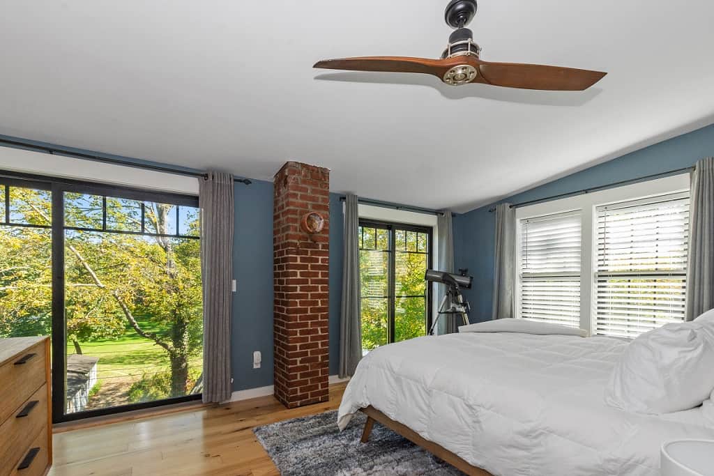 Master Bedroom with Pond Views – Lisbon CT Rental Master Bedroom with Pond Views – Lisbon CT Rental