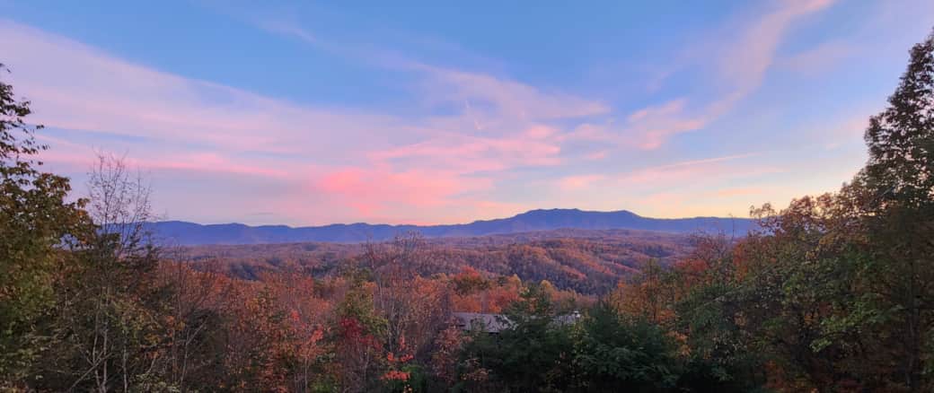 Stunning late-November sunset (2024) Stunning late-November sunset (2024)