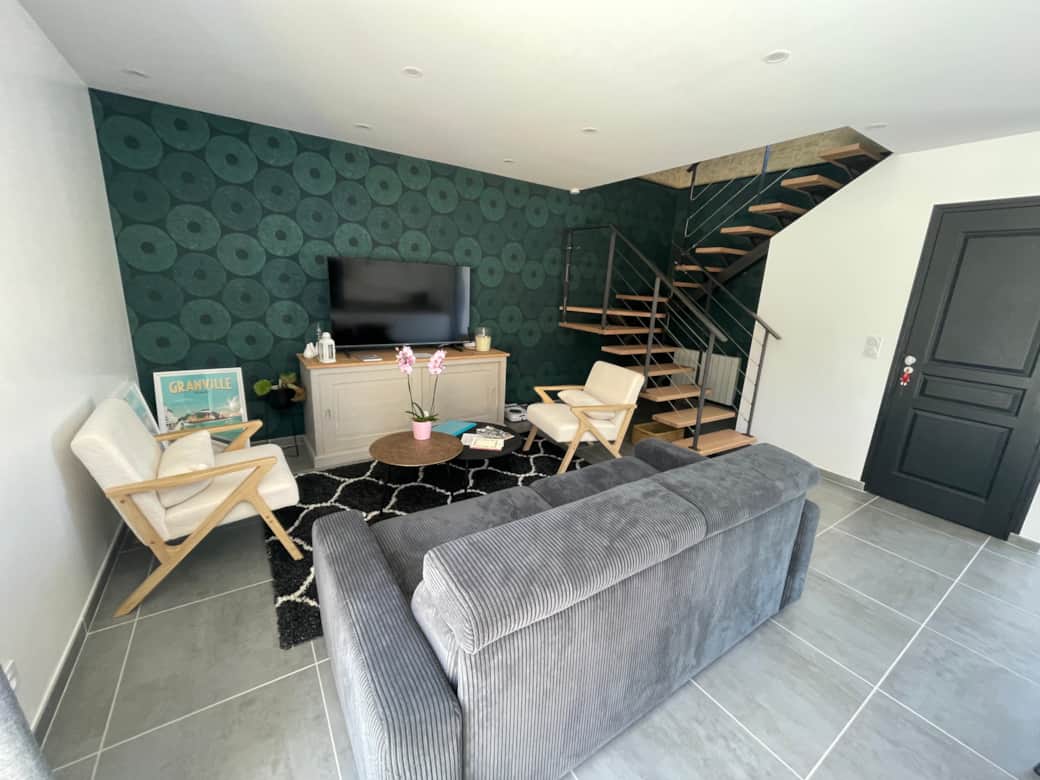 Salon 2 - Gite 2 - Granville