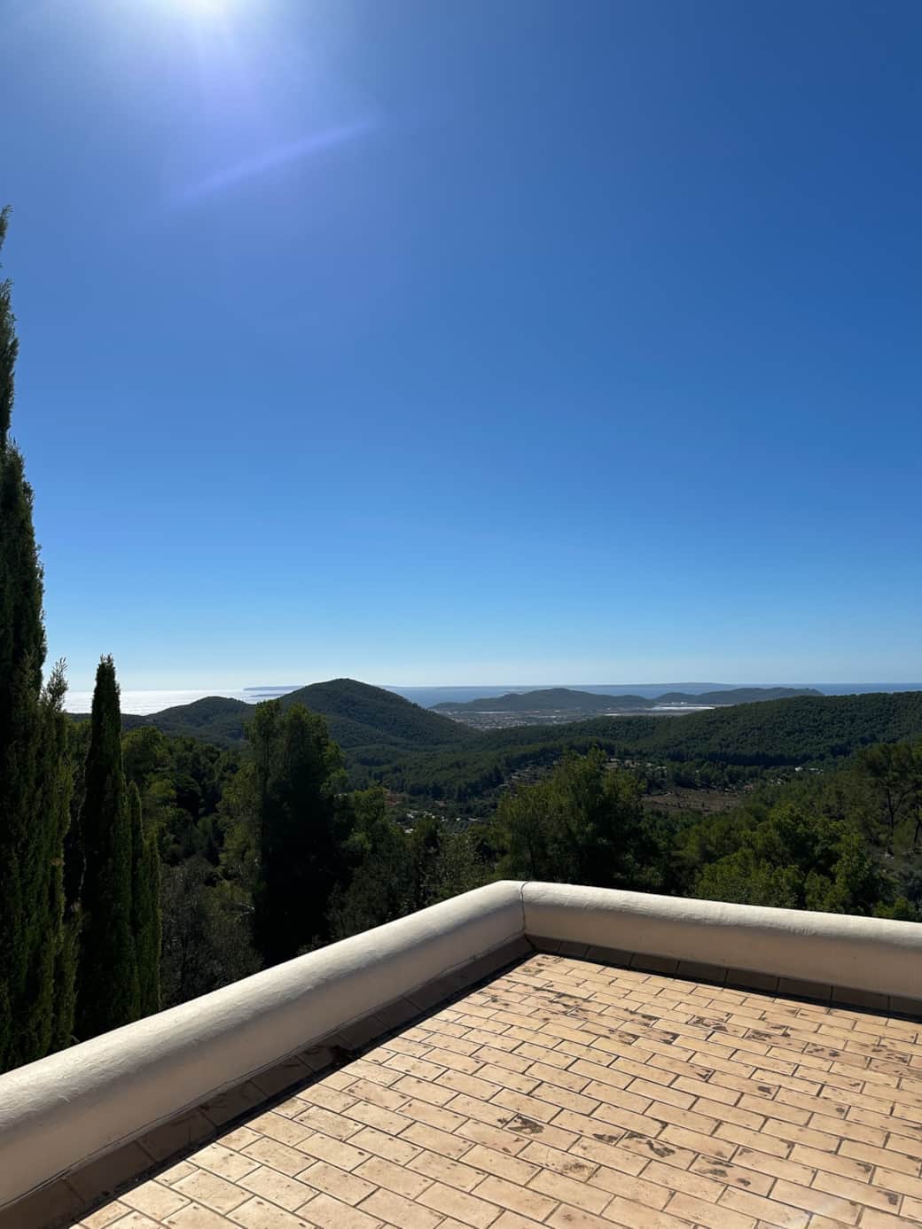 view to las salinas & fomentera