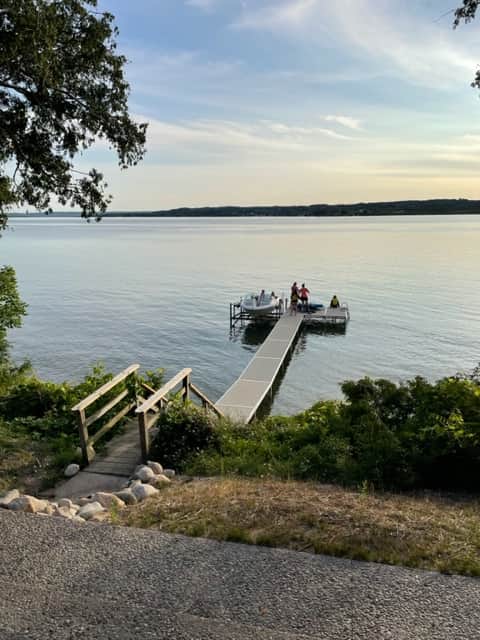 View of Dock From House View of Dock From House