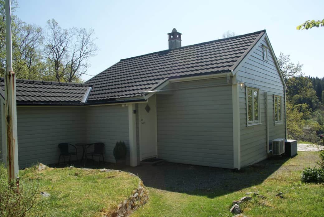 North side of the cottage