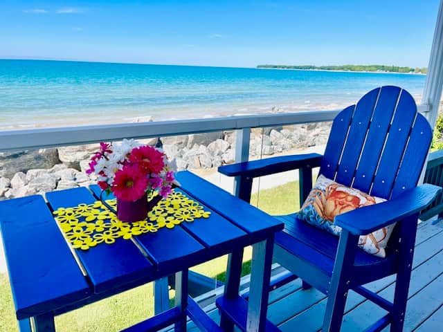 Unobstructed beachview