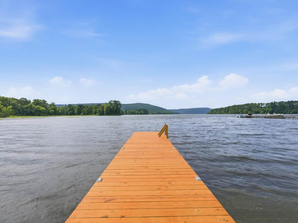 Enjoy your own private pier.