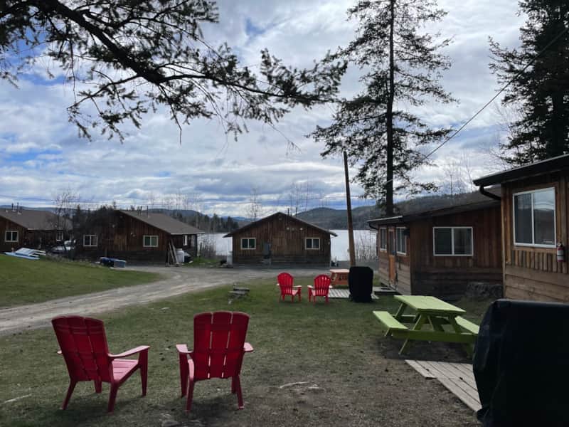 Views from Rustic Cabins 5-7