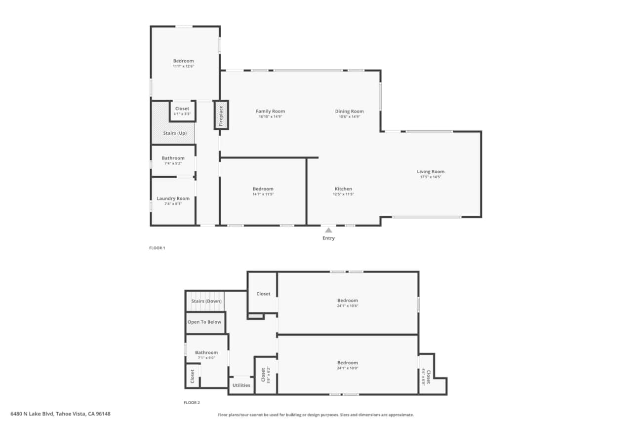 1st and 2nd Floor Plans
