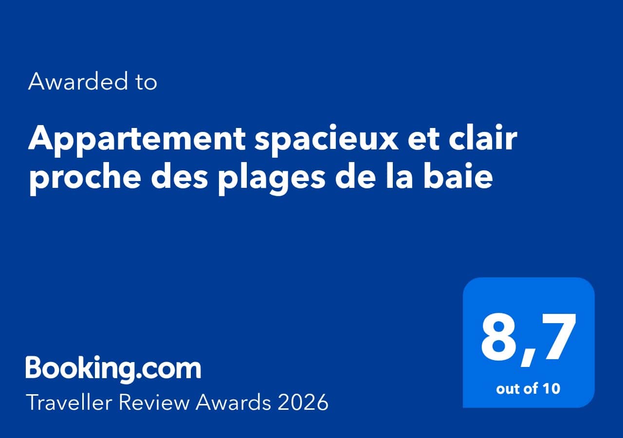Récompense 2026 Appartement spacieux et clair