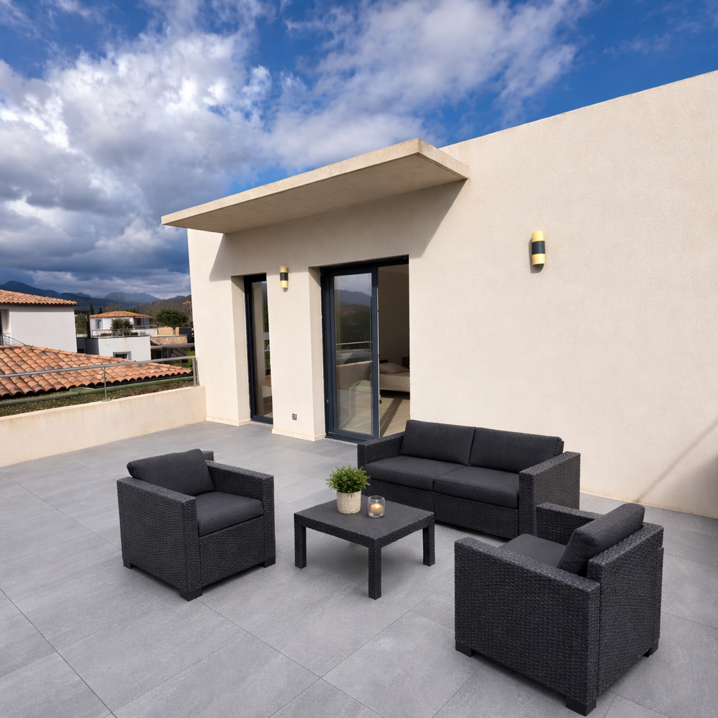 Terrasse 2 à l'étage