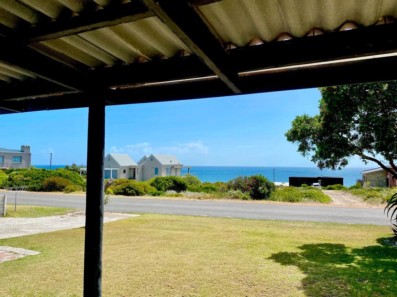 Sea view from stoep in front of the house.
