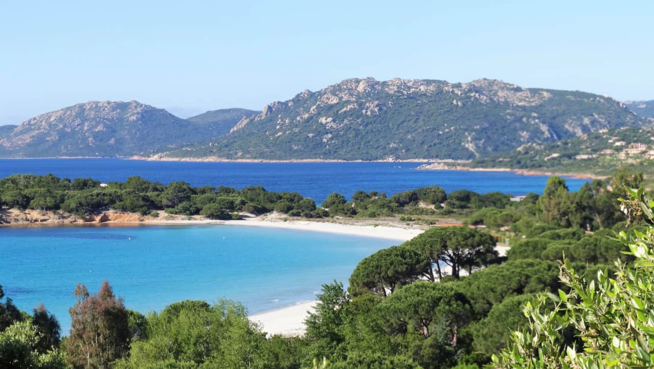 La spiaggia di Palombaggia.