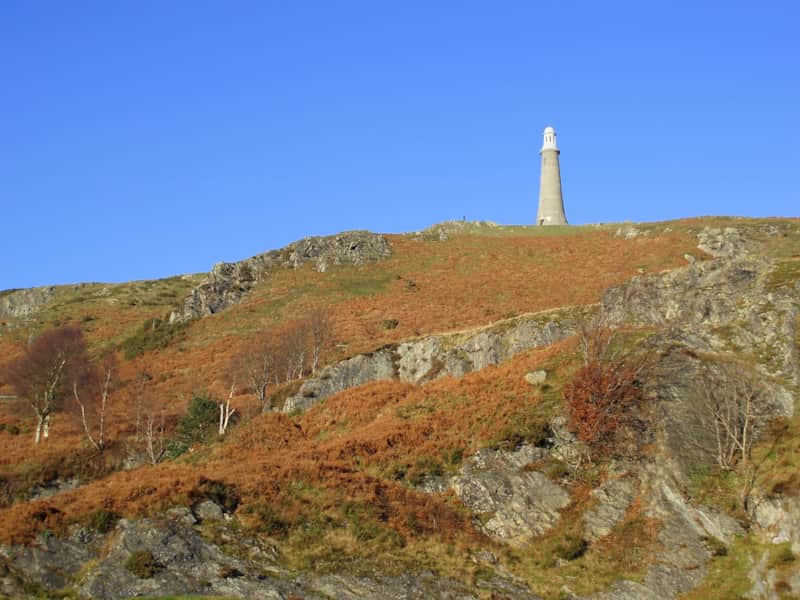 The Hoad Monument on the hill above Ulverston