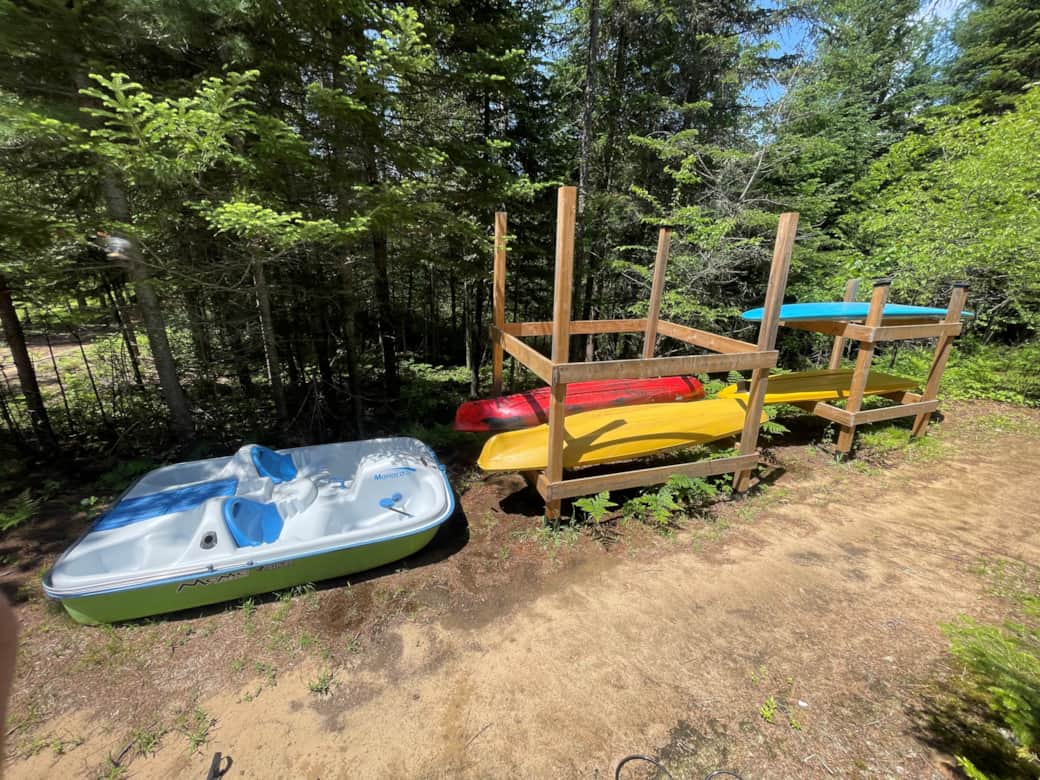 Pédalo, kayak, paddleboard, planche à pagaie