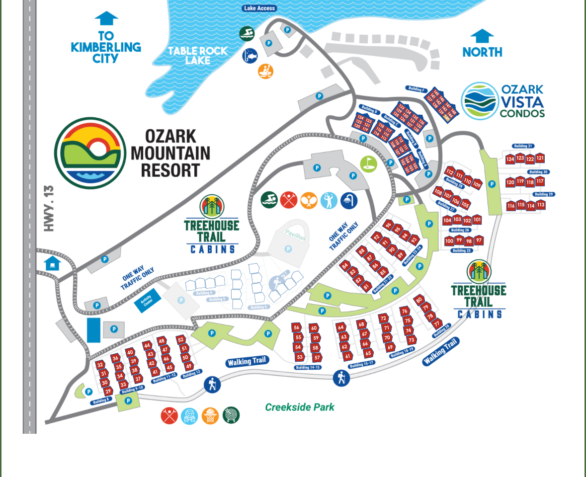Map of Resort