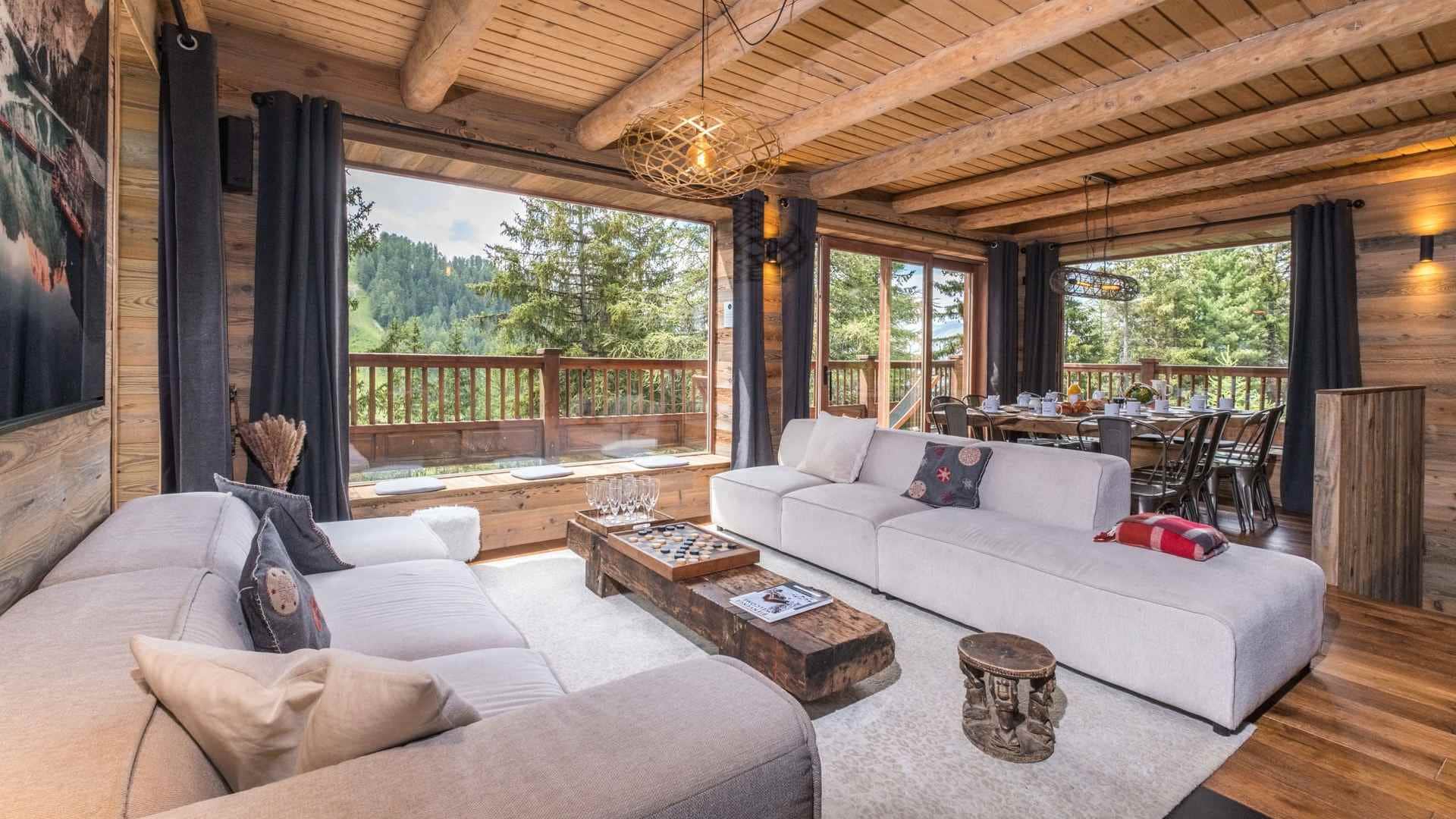 Chalet Dakota Living room