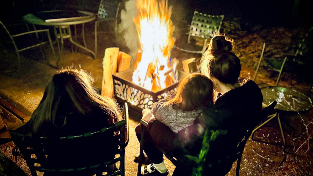 Enjoy outdoor fires in all 4 seasons.