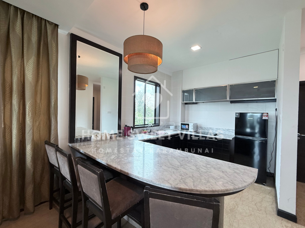 Dining Area + Kitchen Dining Area + Kitchen