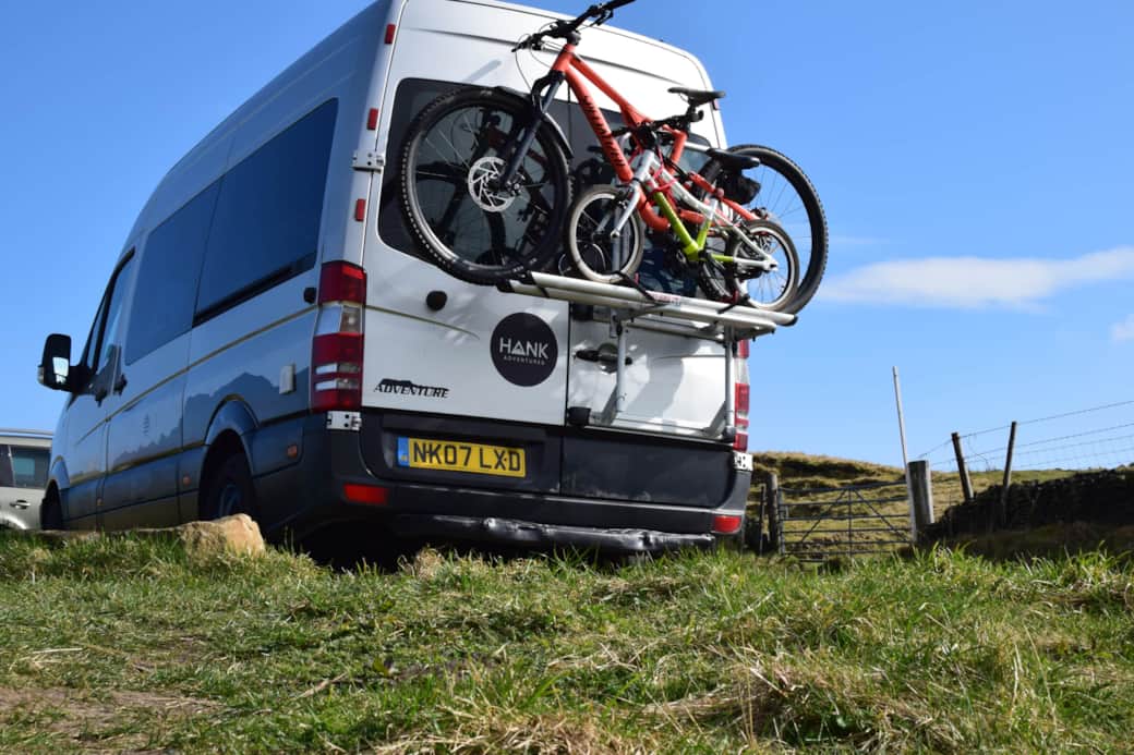 Rear Bike Rack for 2 Bikes