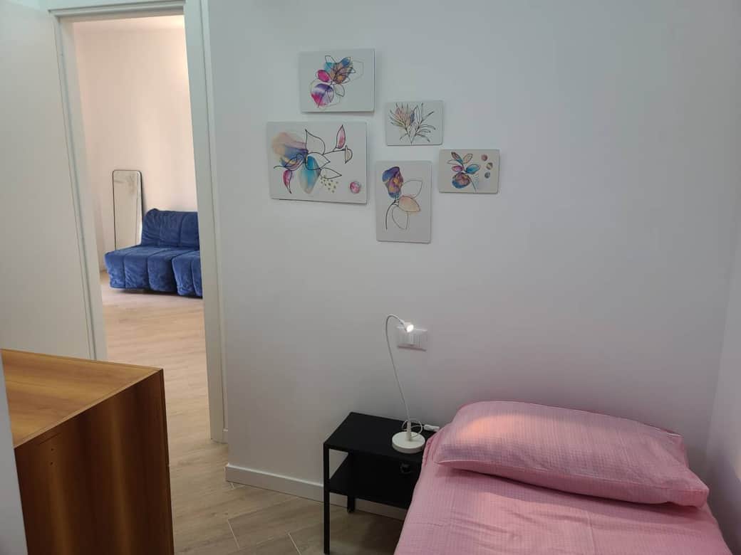Camera con due letti singoli, ideale per bambini o amici