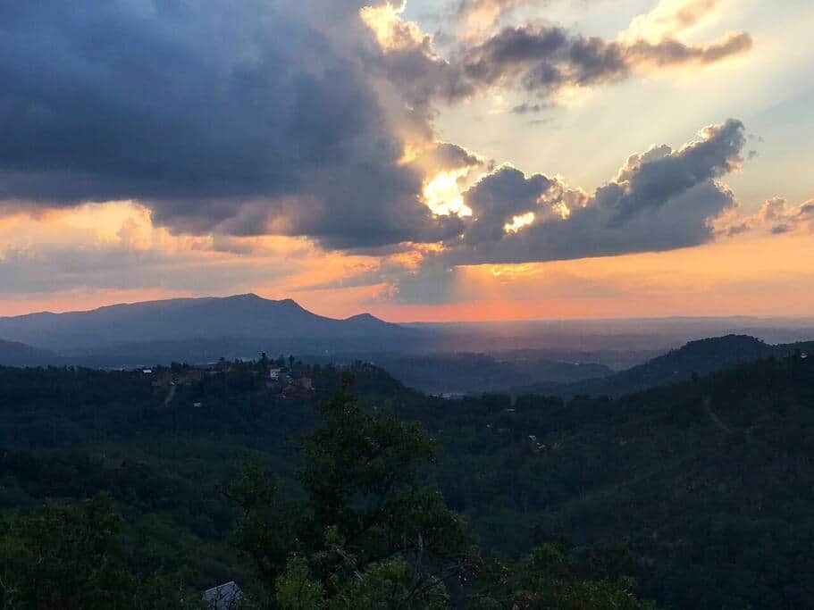 This is one of the beautiful sunsets from the deck. This is one of the beautiful sunsets from the deck.