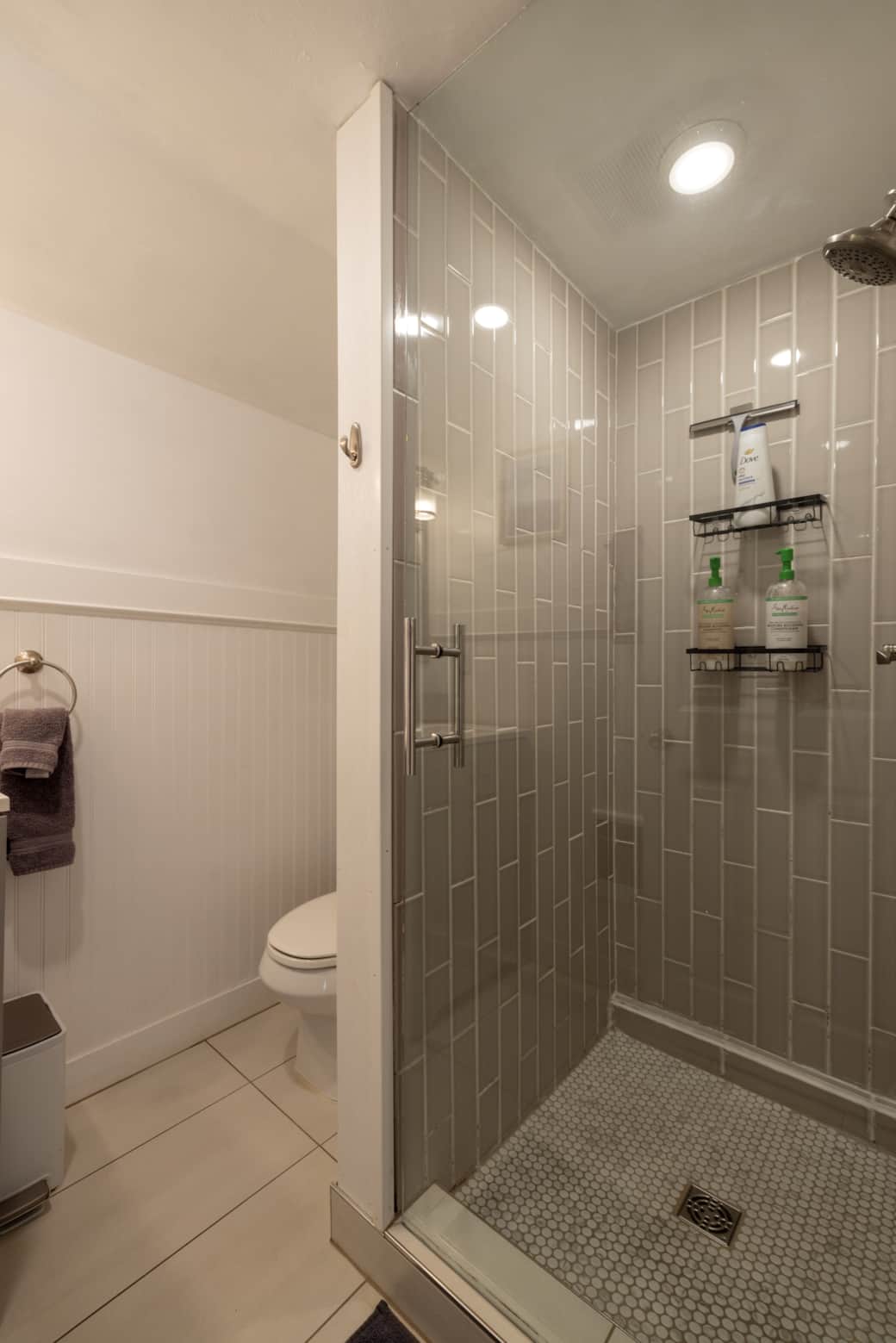 renovated bathroom tile