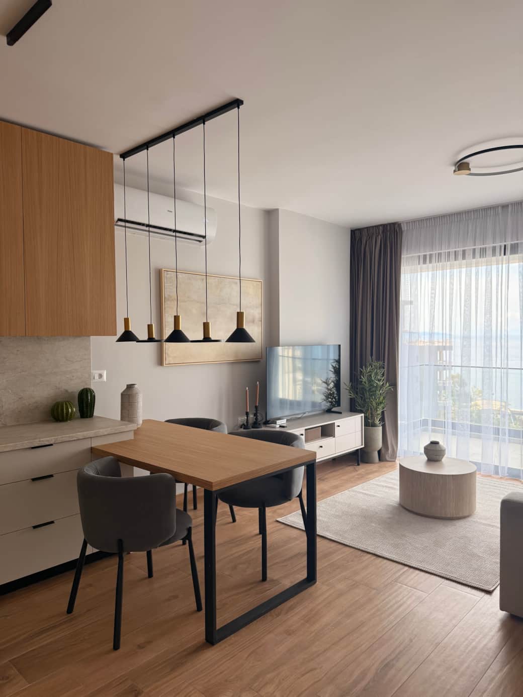 Kitchen and living roomm Kitchen and living roomm