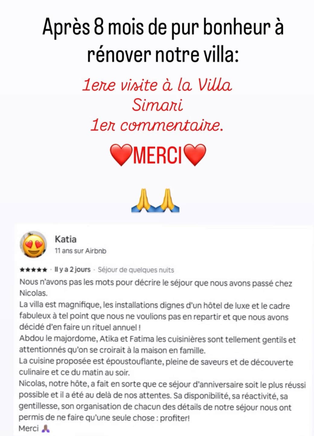 Commentaire Katia