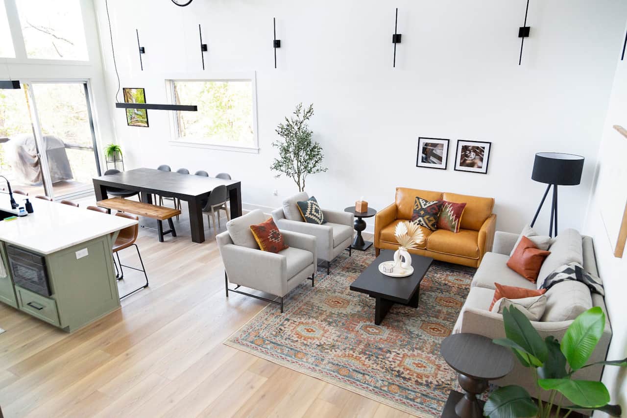 Welcoming, open and warm. 