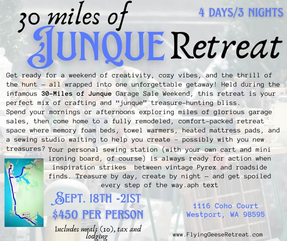 30 miles of Junque Retreat
