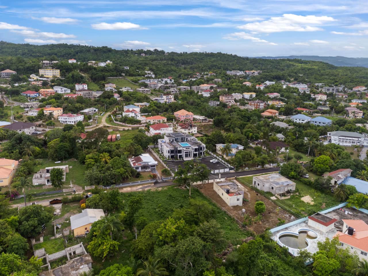 Front Arial View