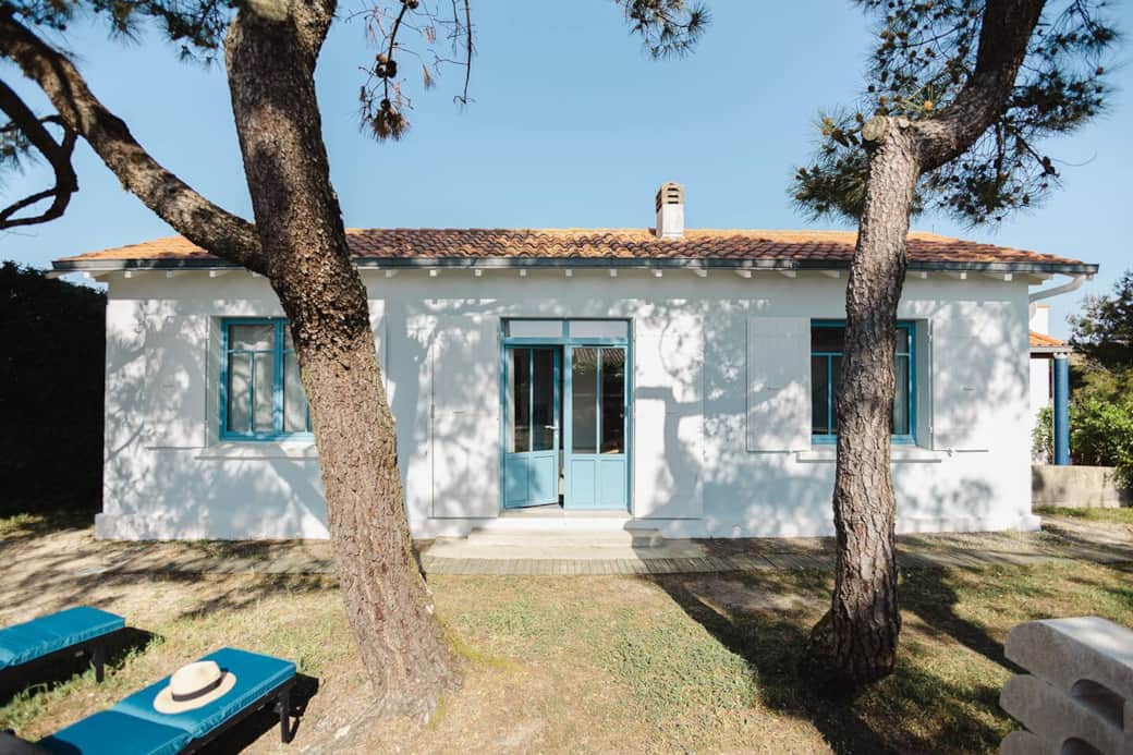 Facade avant et jardin