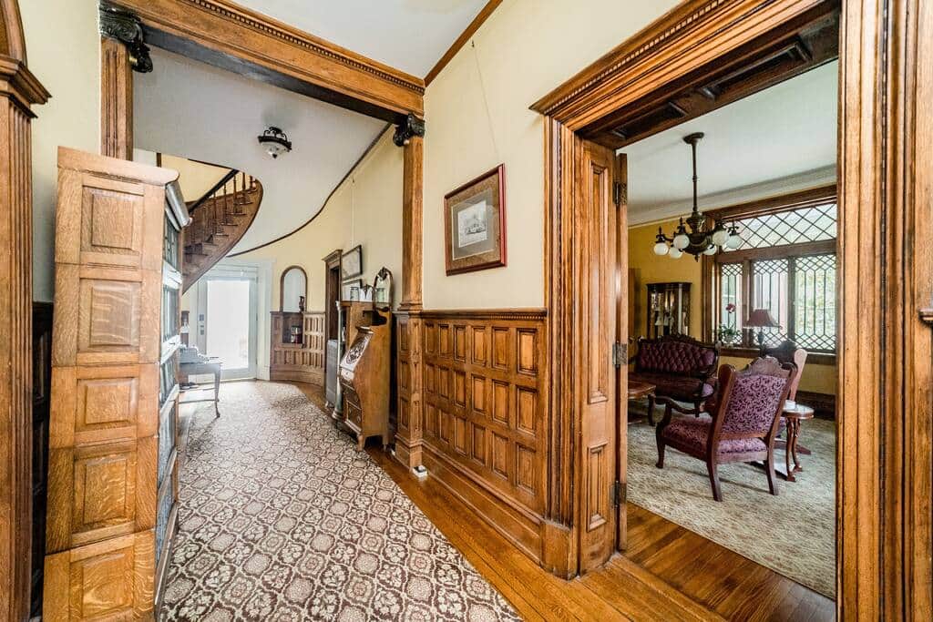 Once inside our front door, your suite can be found behind the first door on your right.