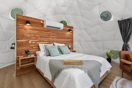 Mini-split AC to keep the dome cool