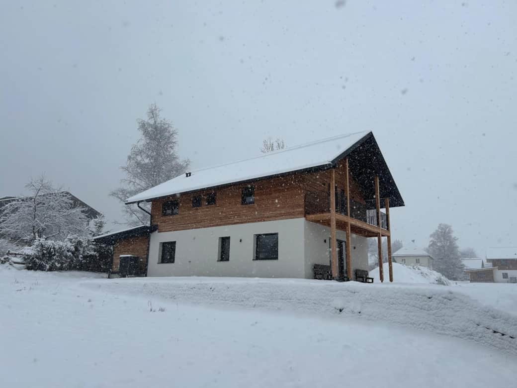 West zijde van het chalet