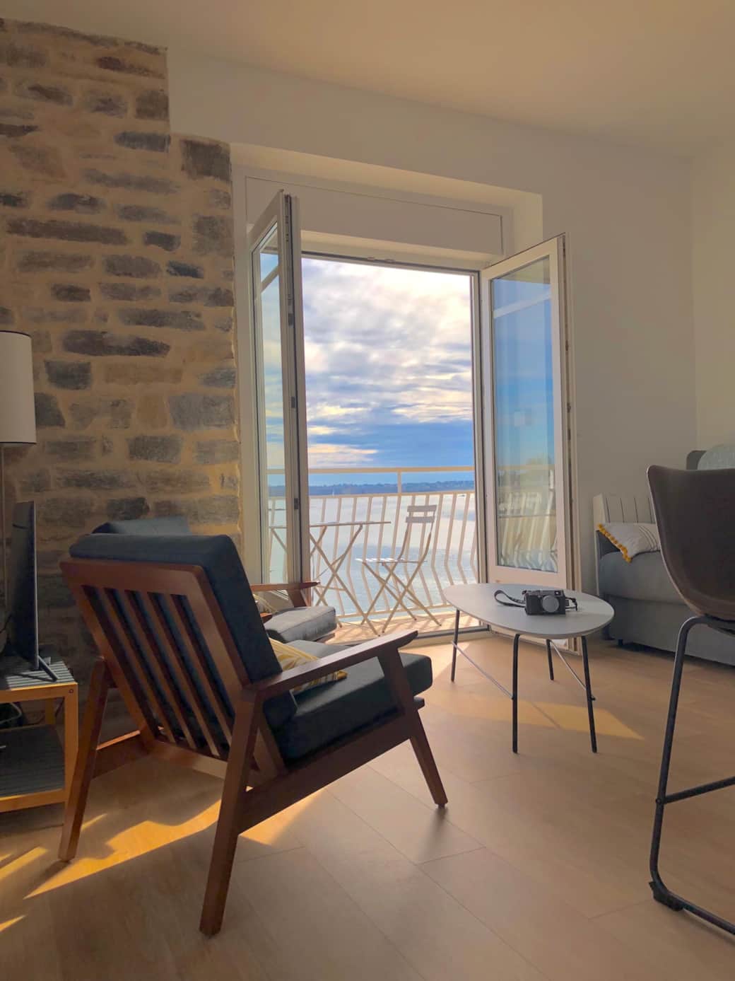 Vue mer depuis le salon