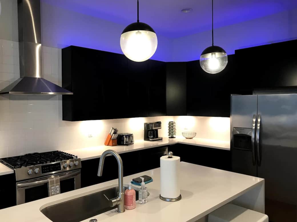 A well-stocked kitchen