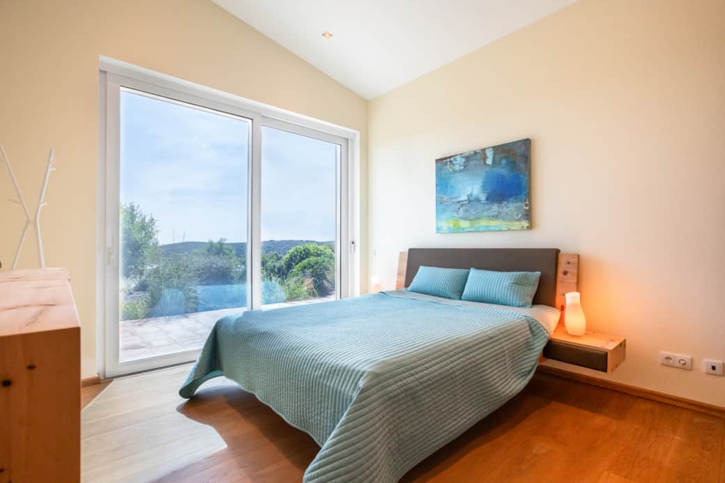 Bedroom 2 with direct outdoor access