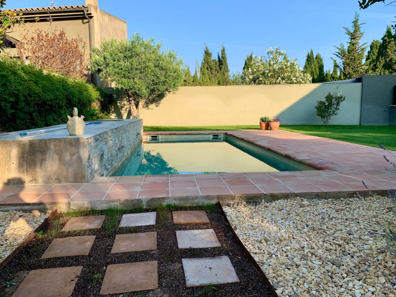 Piscina compartida