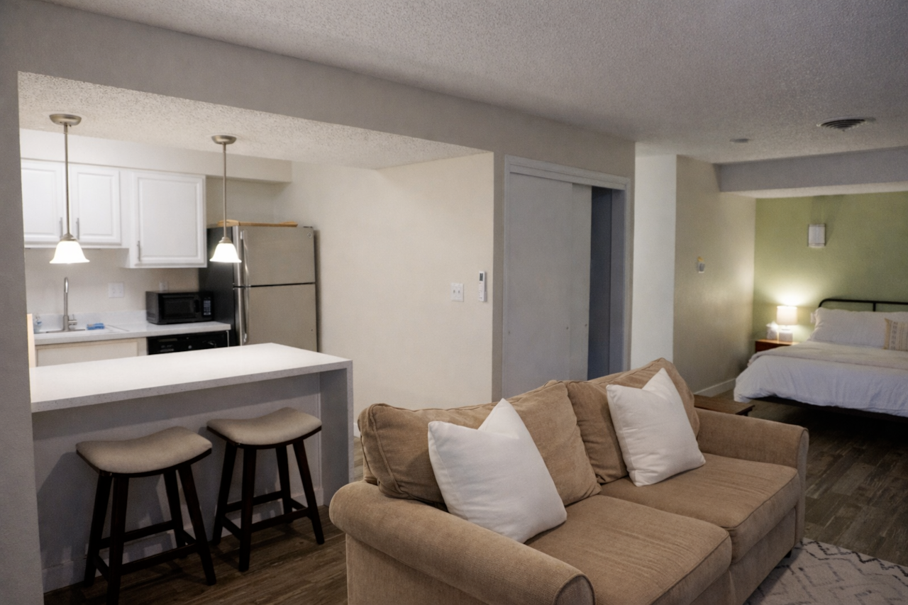 Comfortable studio, perfect for your city stay.