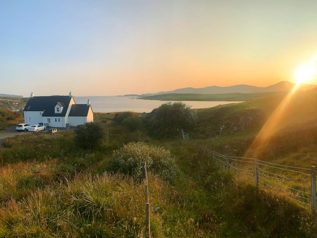Sun Setting over Macleod's Tables 