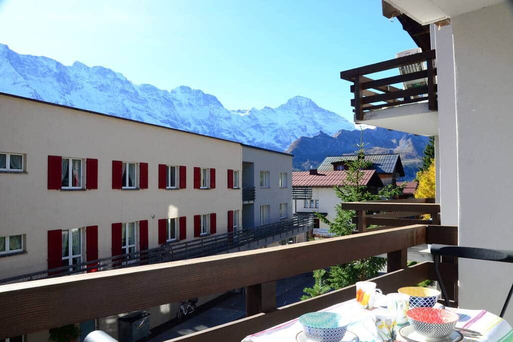 View from balcony