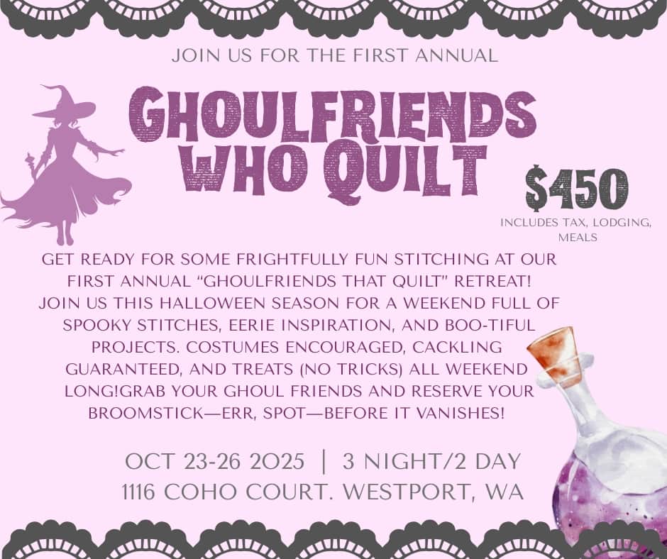 Ghoul Friends who quilt