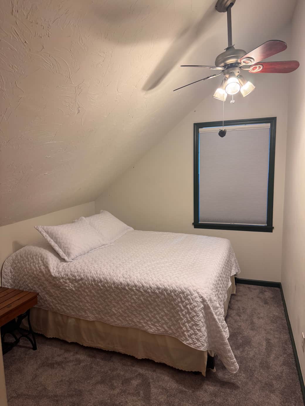 Queen Bed in Loft bedroom