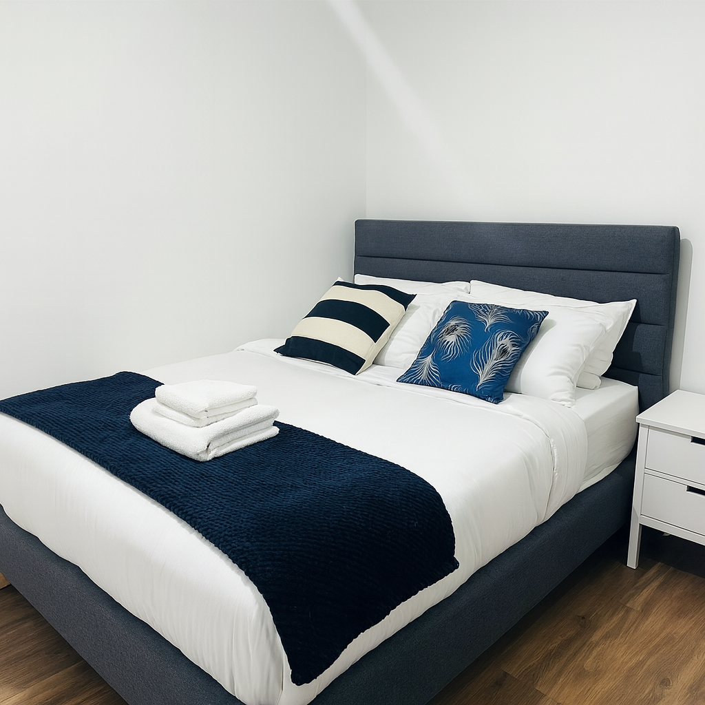 Blue room air b and b