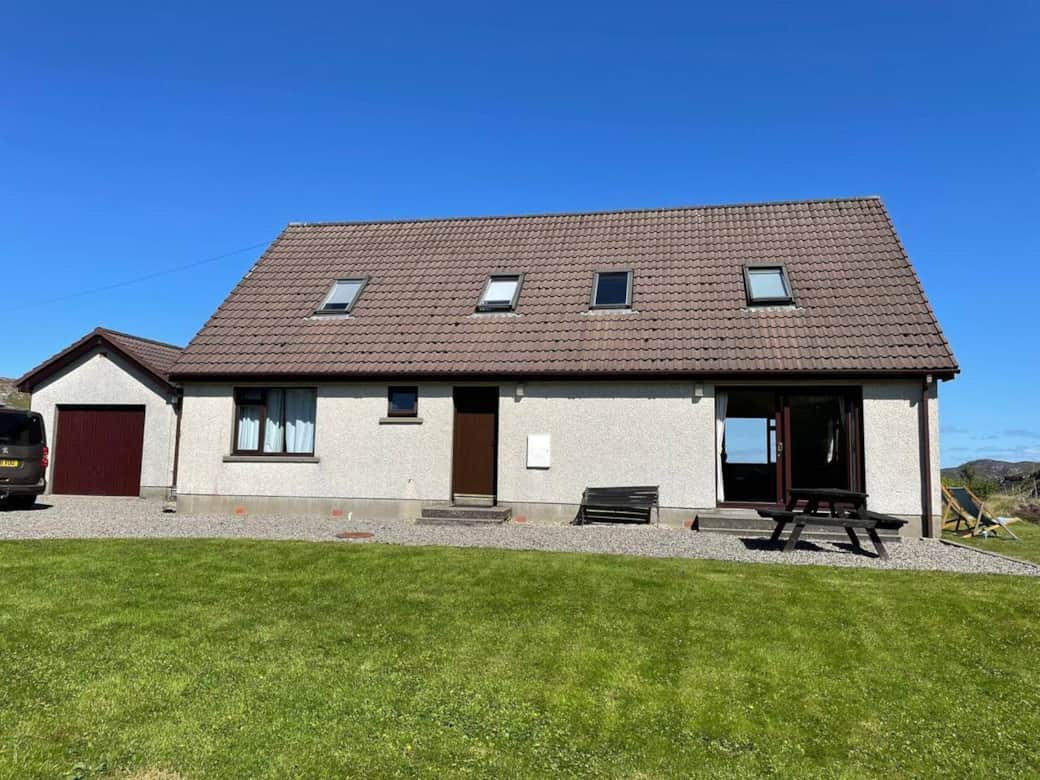 Rear of house 