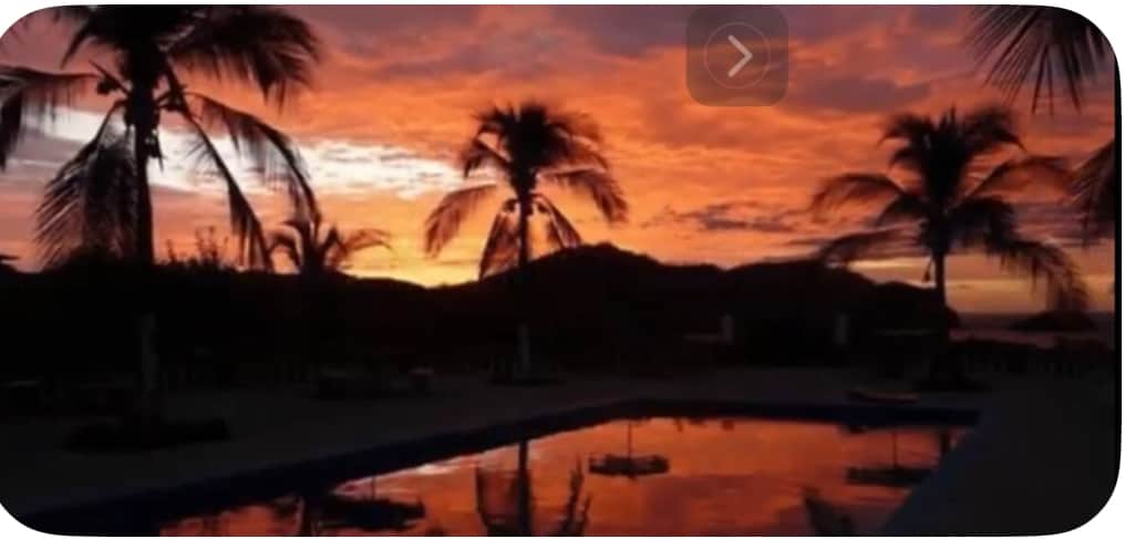 Sunset from Pool Deck